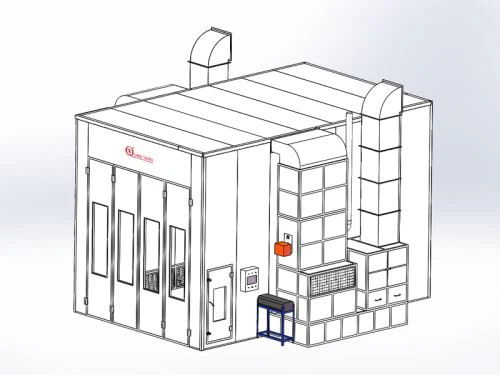 トラックやバスの塗装ブース内の空気質を改善するにはどうすればよいでしょうか？